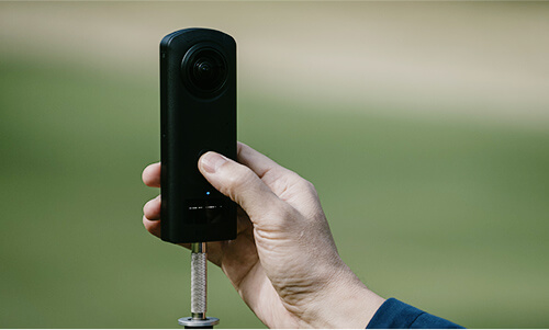 RICOH【THETA 360.biz】活用による360°コンテンツソリューション