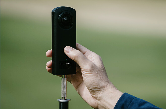 RICOH【THETA 360.biz】活用による360°コンテンツソリューション